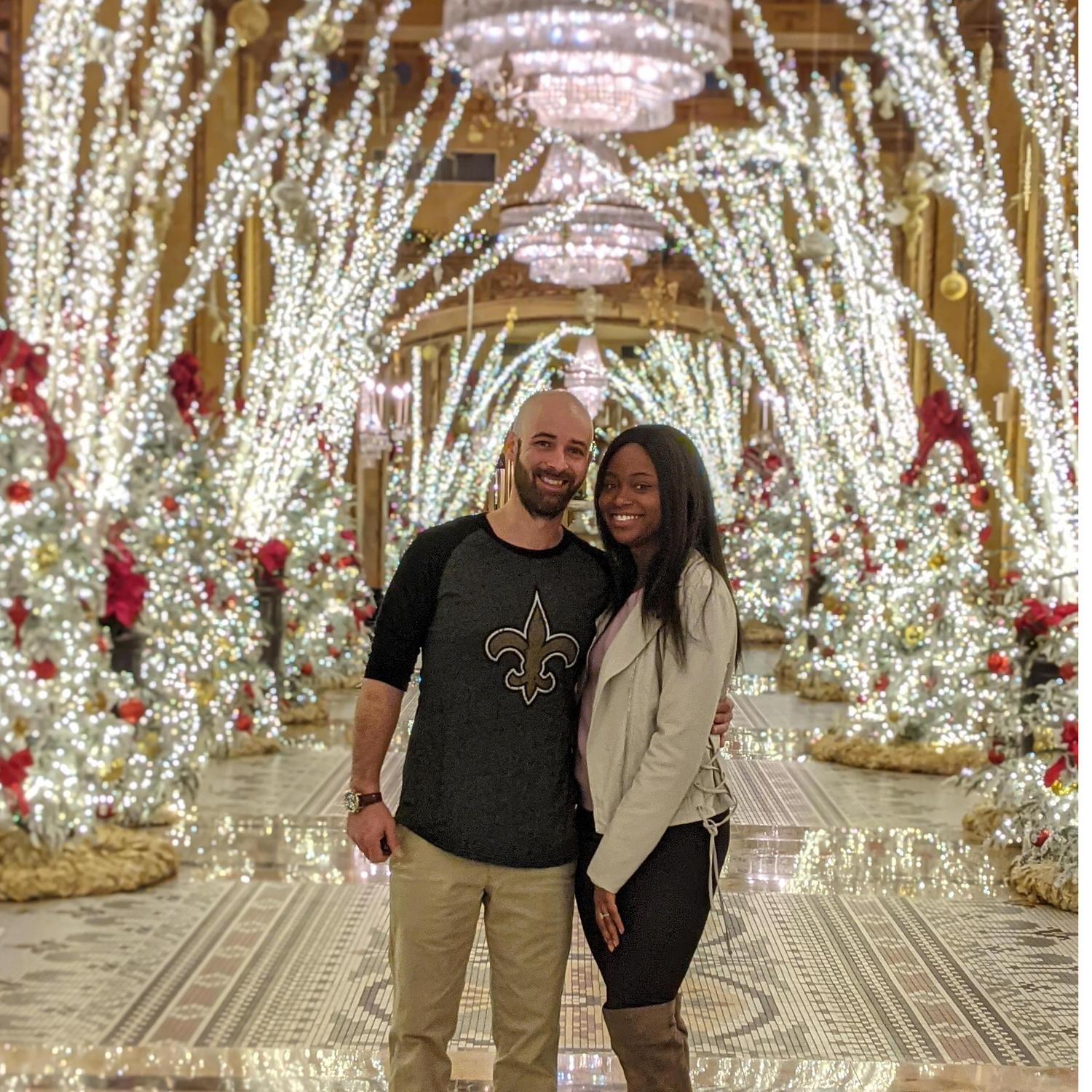 Engaged on Christmas!