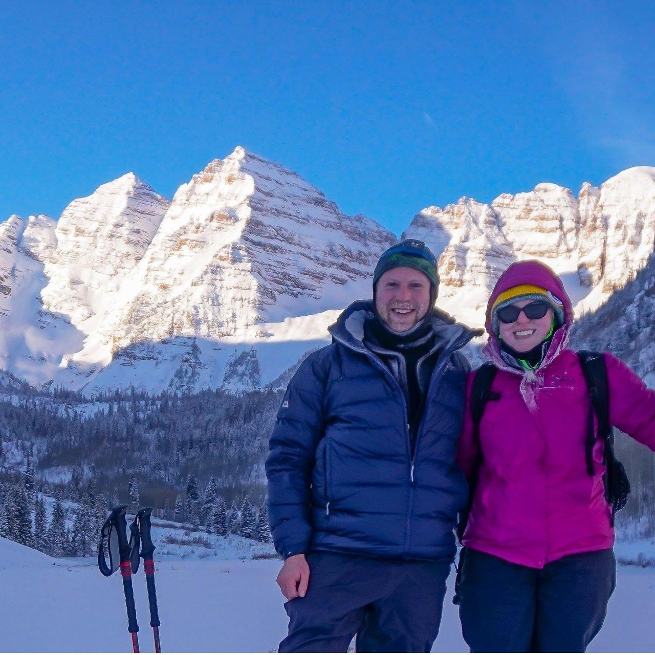 Maroon Bells, Colorado, Christmas 2019