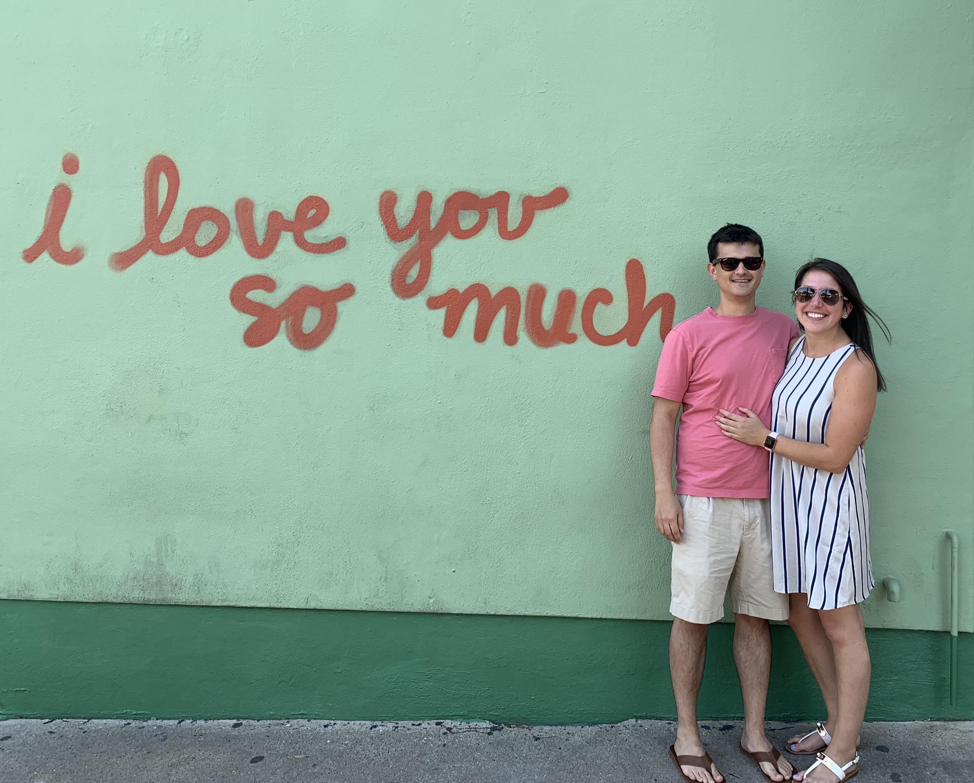 We both enjoy the Texas weather and enjoy being tourists in Alicia's current city of Austin!