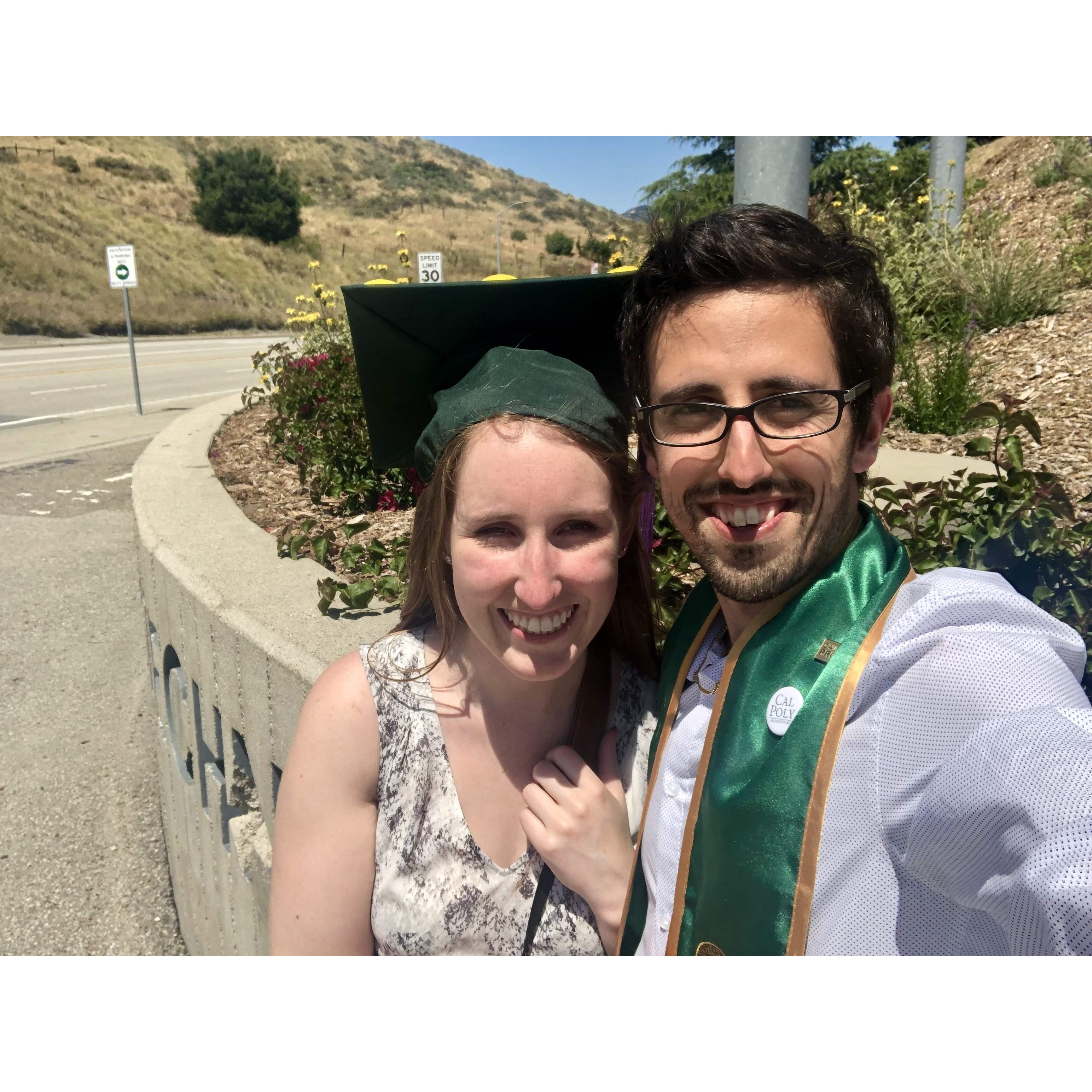 Bryan's college graduation 