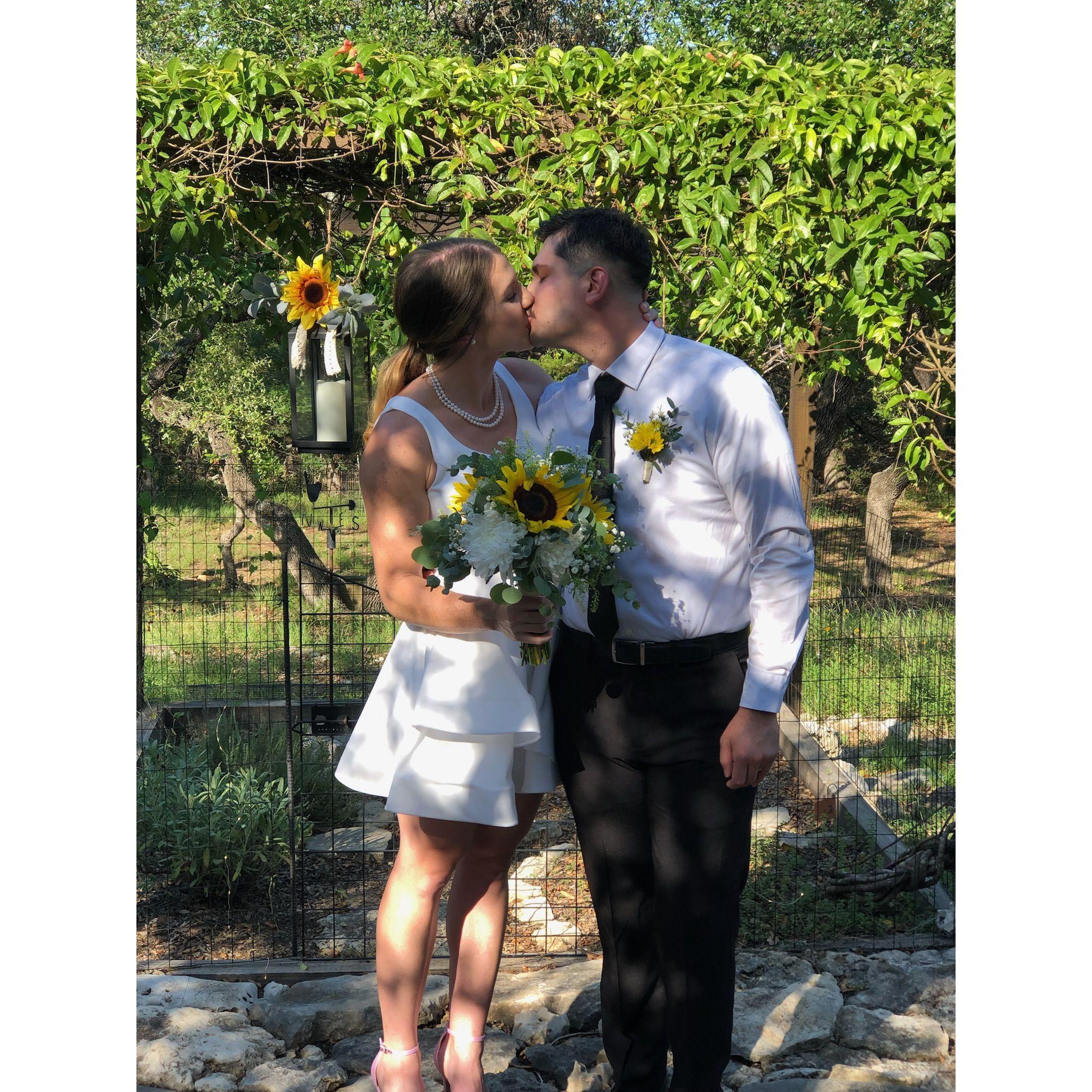 The day we exchanged vows🤍