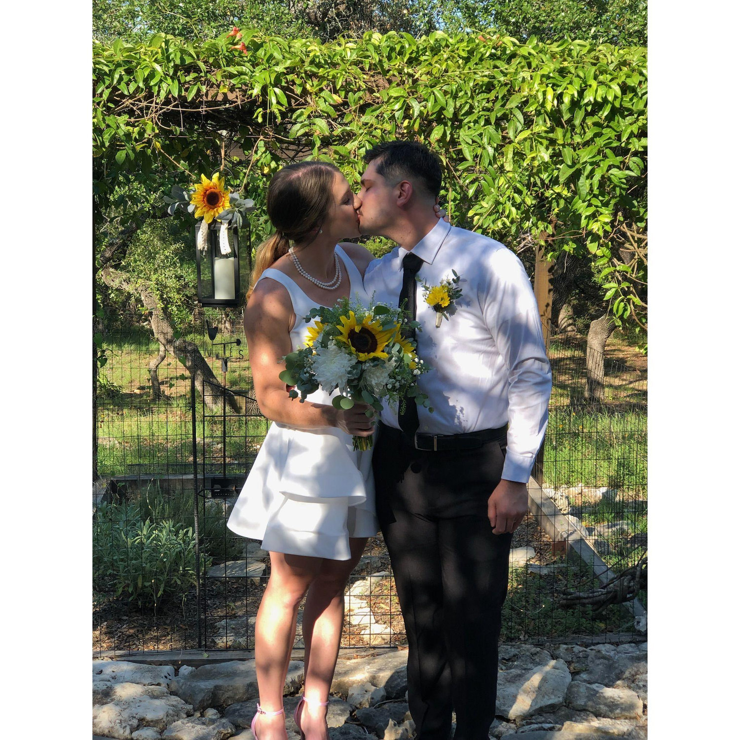 The day we exchanged vows🤍