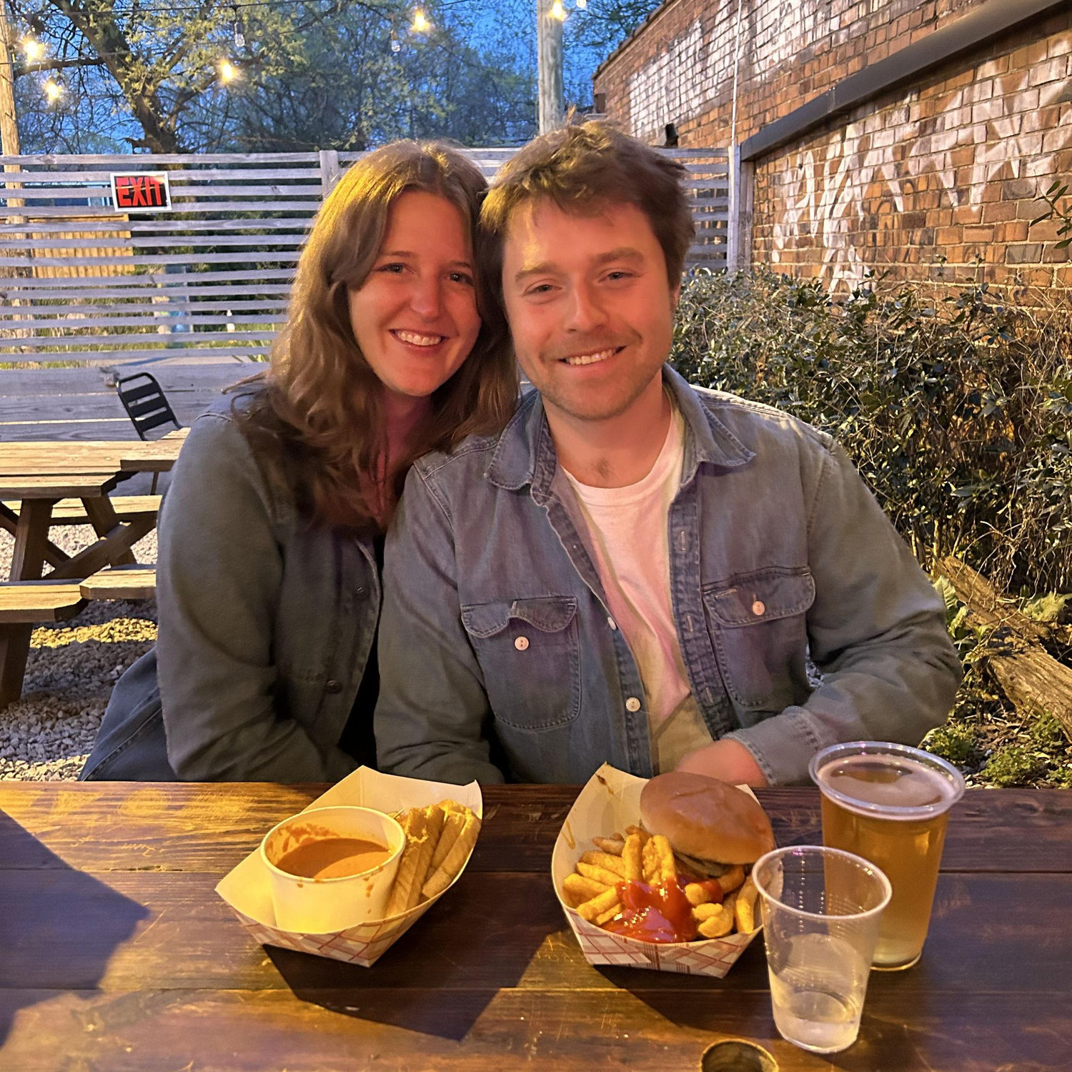 Bittersweet picture of our last night in Nashville before moving to Fairhope