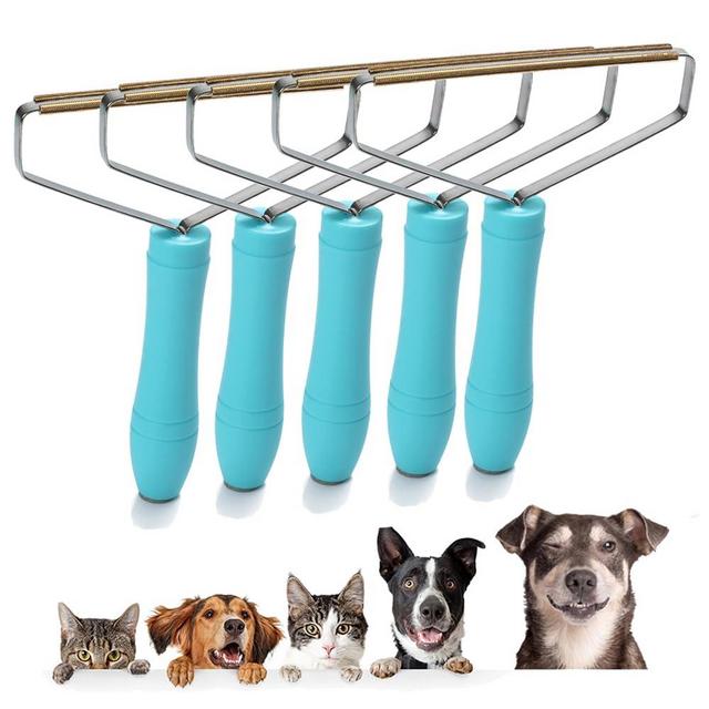 5Pack Pet Hair Remover, Dog and cat Hair Remover, pet Hair Removal Carpet rake, Carpet rake, lint Brush, Carpet Hair Remover for Removing dust and pet Hair from Furniture, Curtains, Blankets, Sofas
