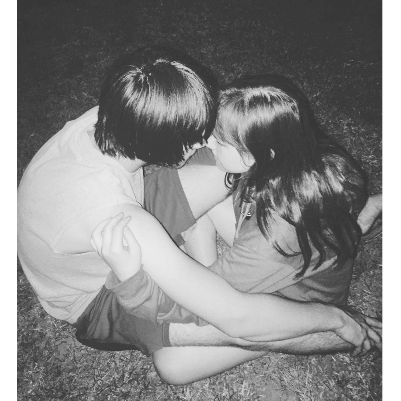 His Dad took this on our first camping trip ♡