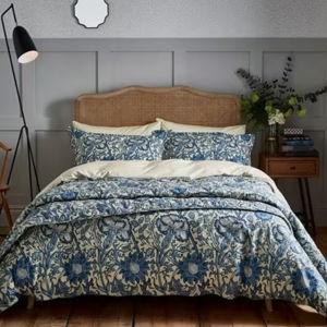 Morris & Co. Pink and Rose Duvet Cover Set