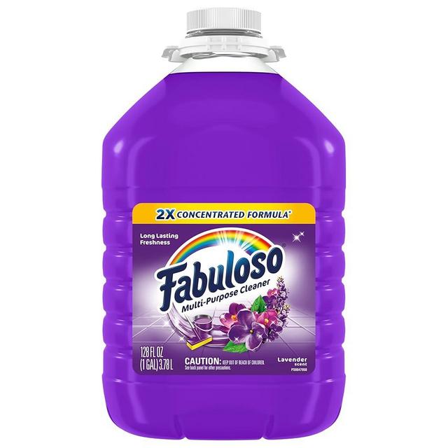 Fabuloso Multi-Purpose Cleaner 2x Concentrated, Lavender - 128 fl oz