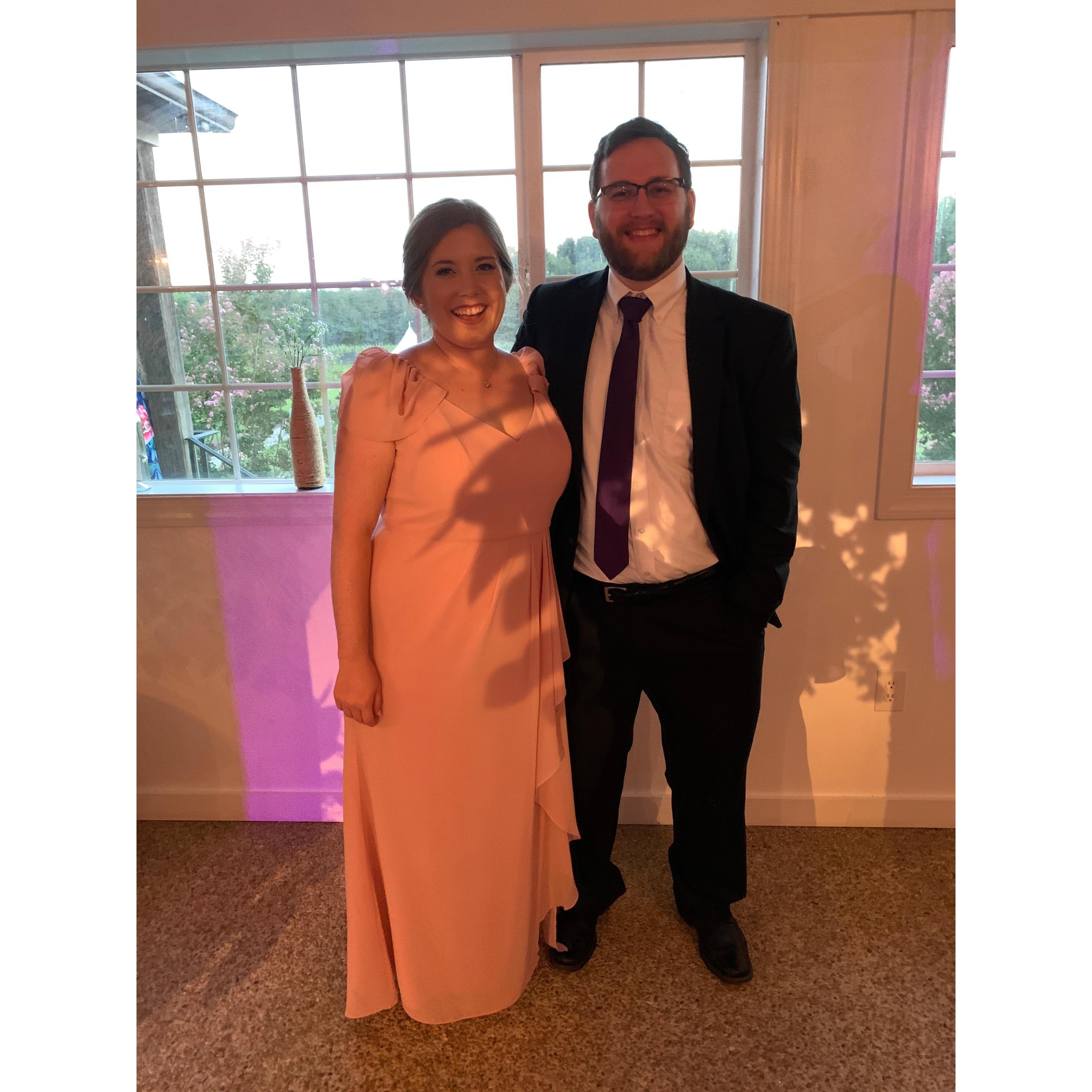 Celebrating a friend of ours get married!
