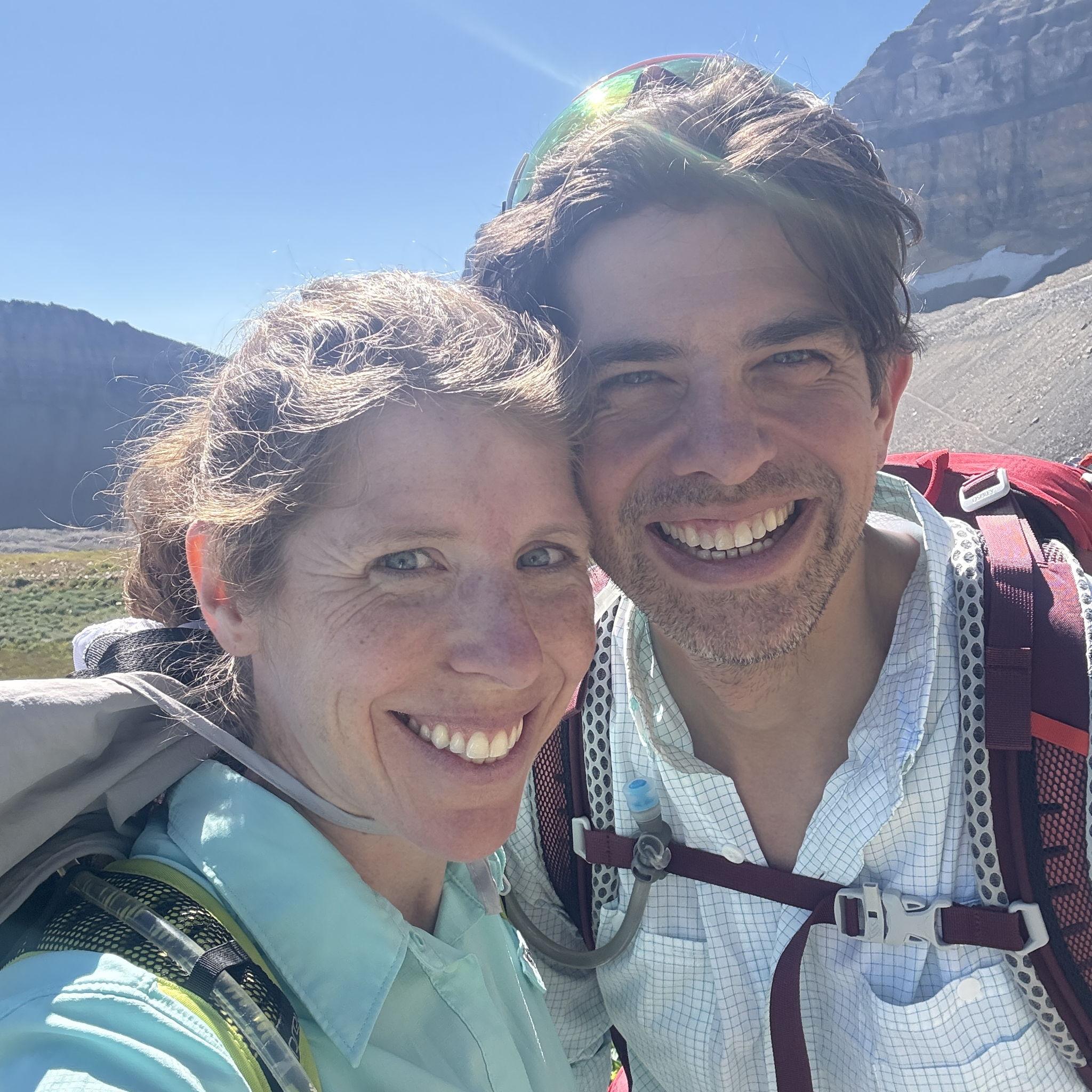 Hiking Mt. Timpanogus in UT