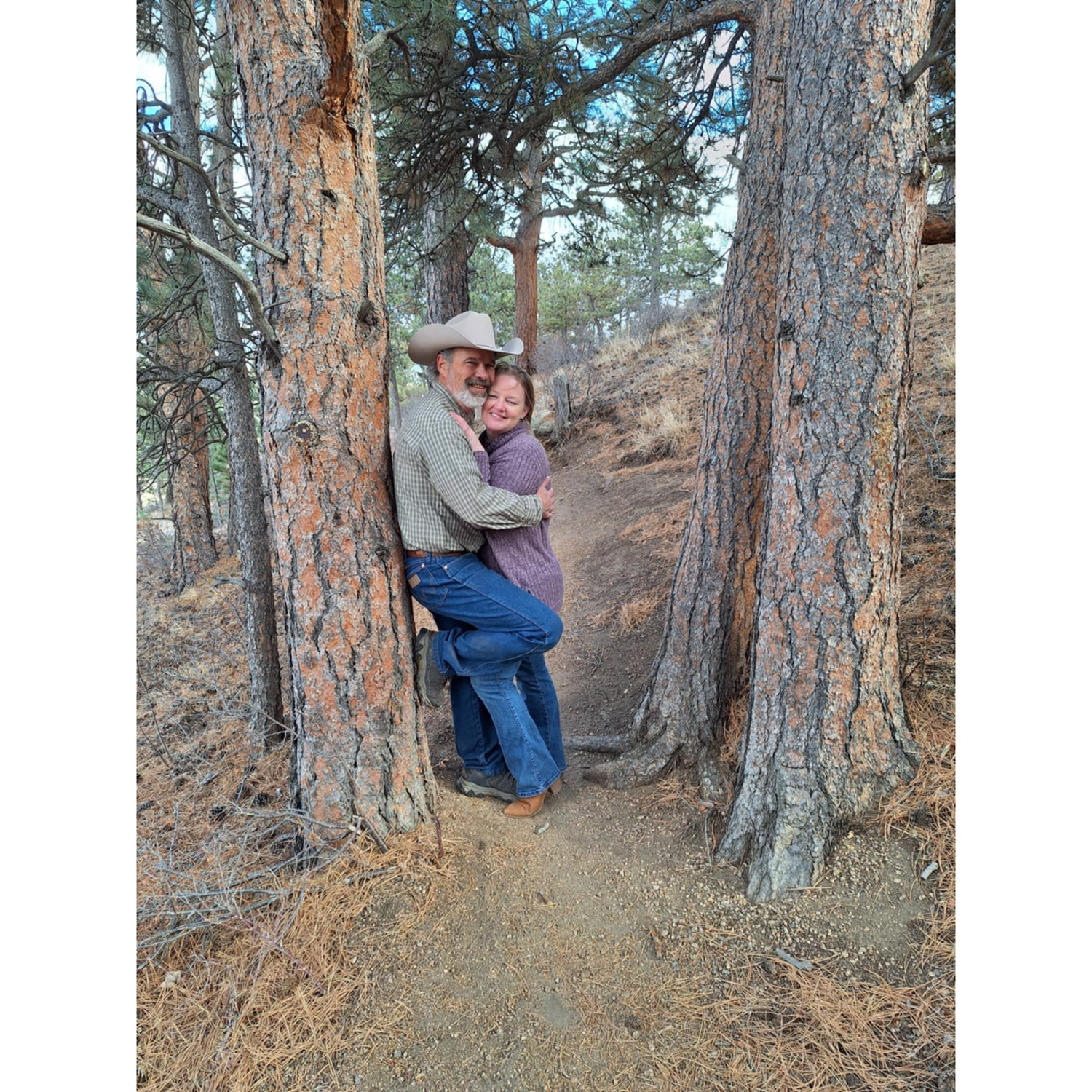 Cute photos right? Did I mention Rons daughter made us stand for these photos when it was 27 degrees!
