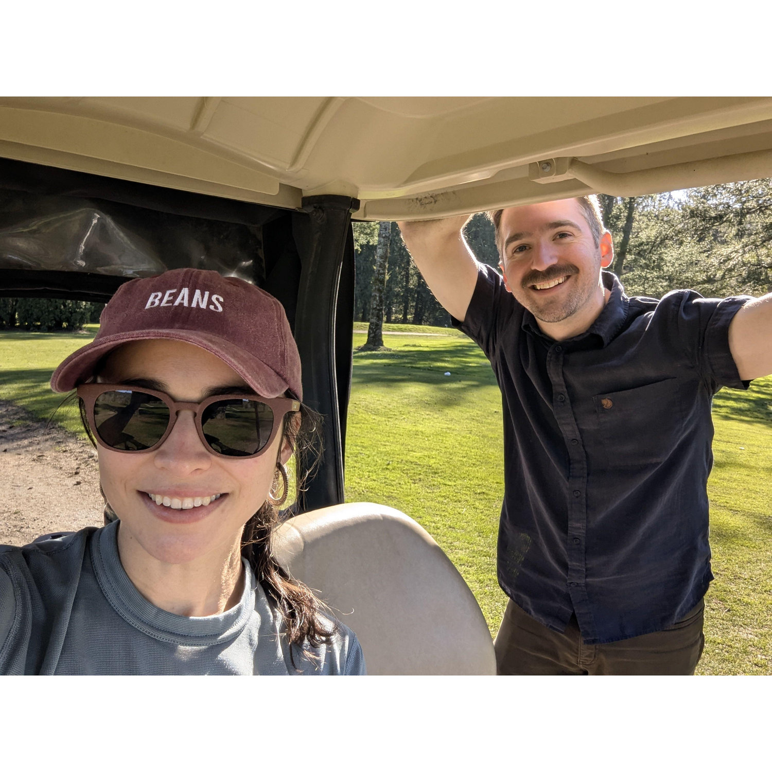 Fun on the golf course
