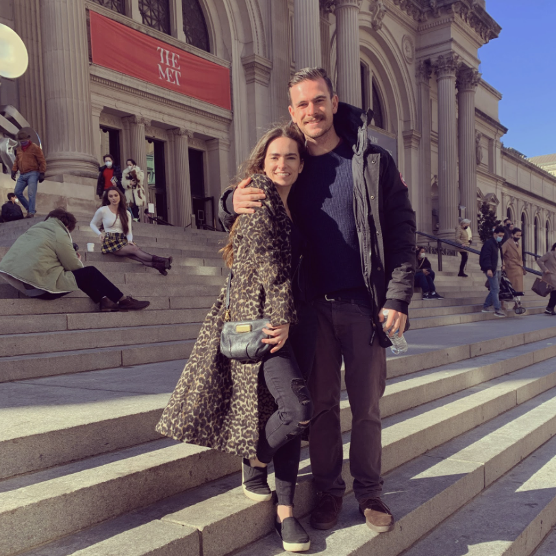 Our first trip back to New York together .. it was one for the books!