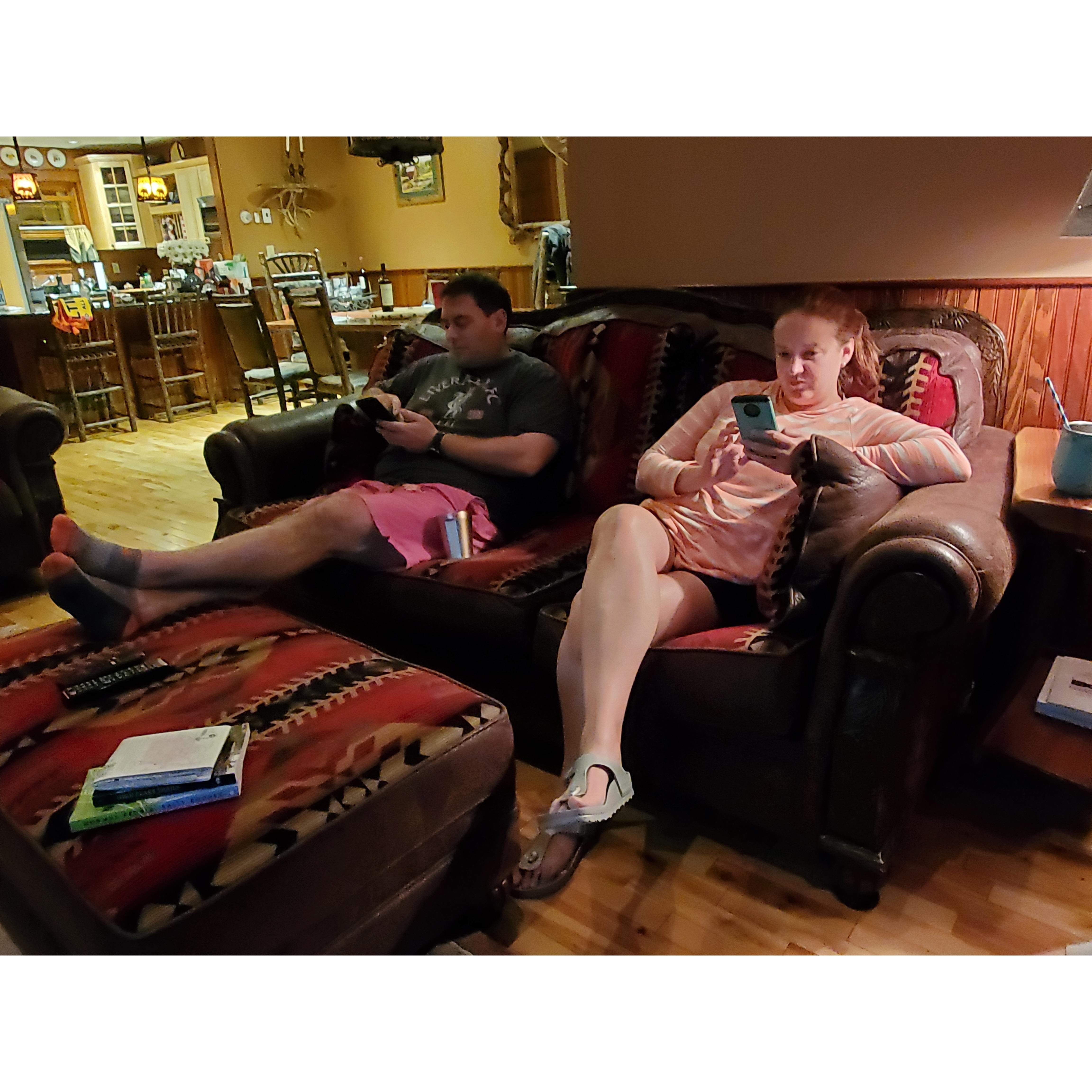 Ryan and Rachel in the Adirondacks, June 2021
