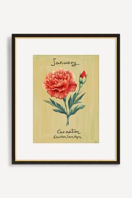 Birth Flower Wall Art