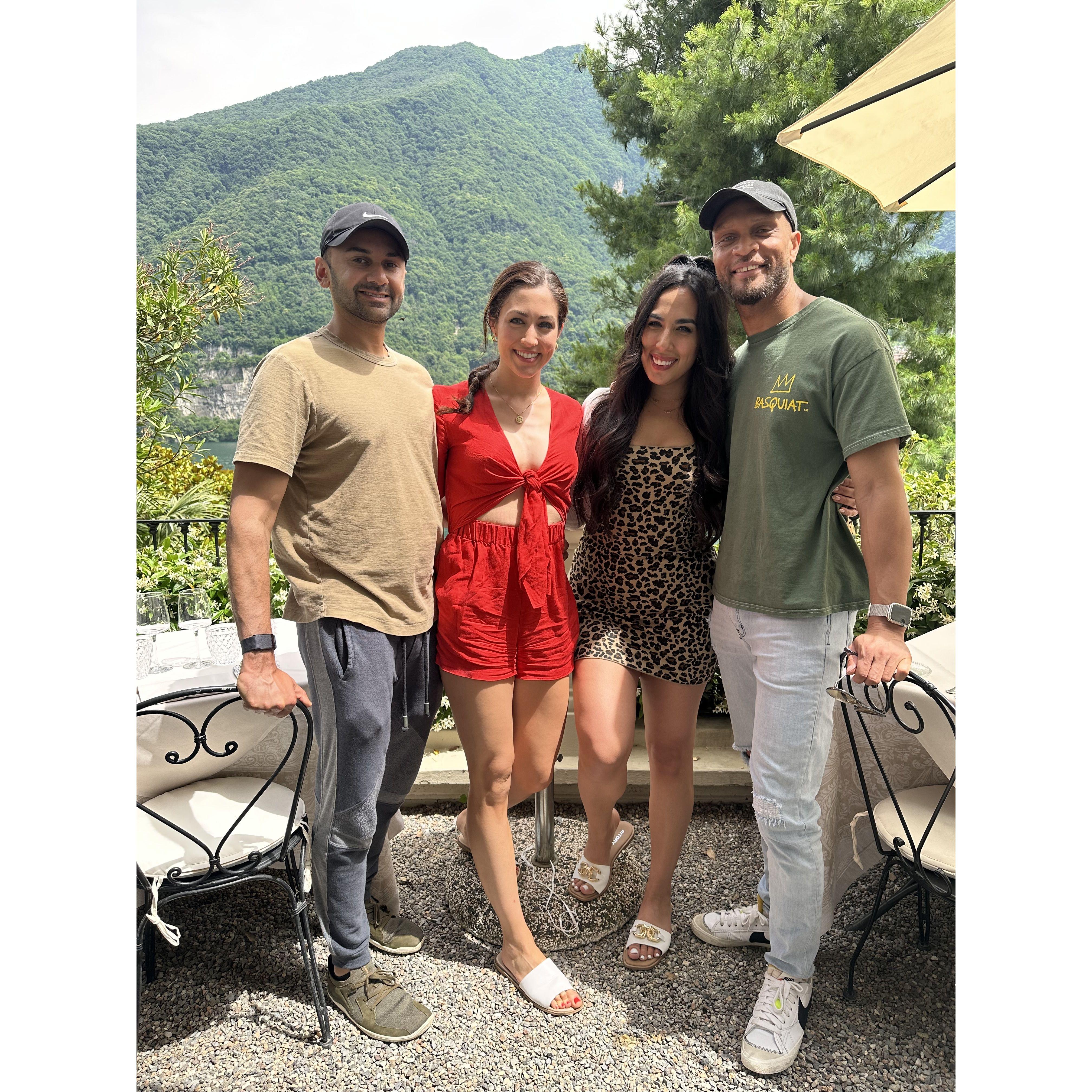Lake Como with Ravi & Jess, 2024