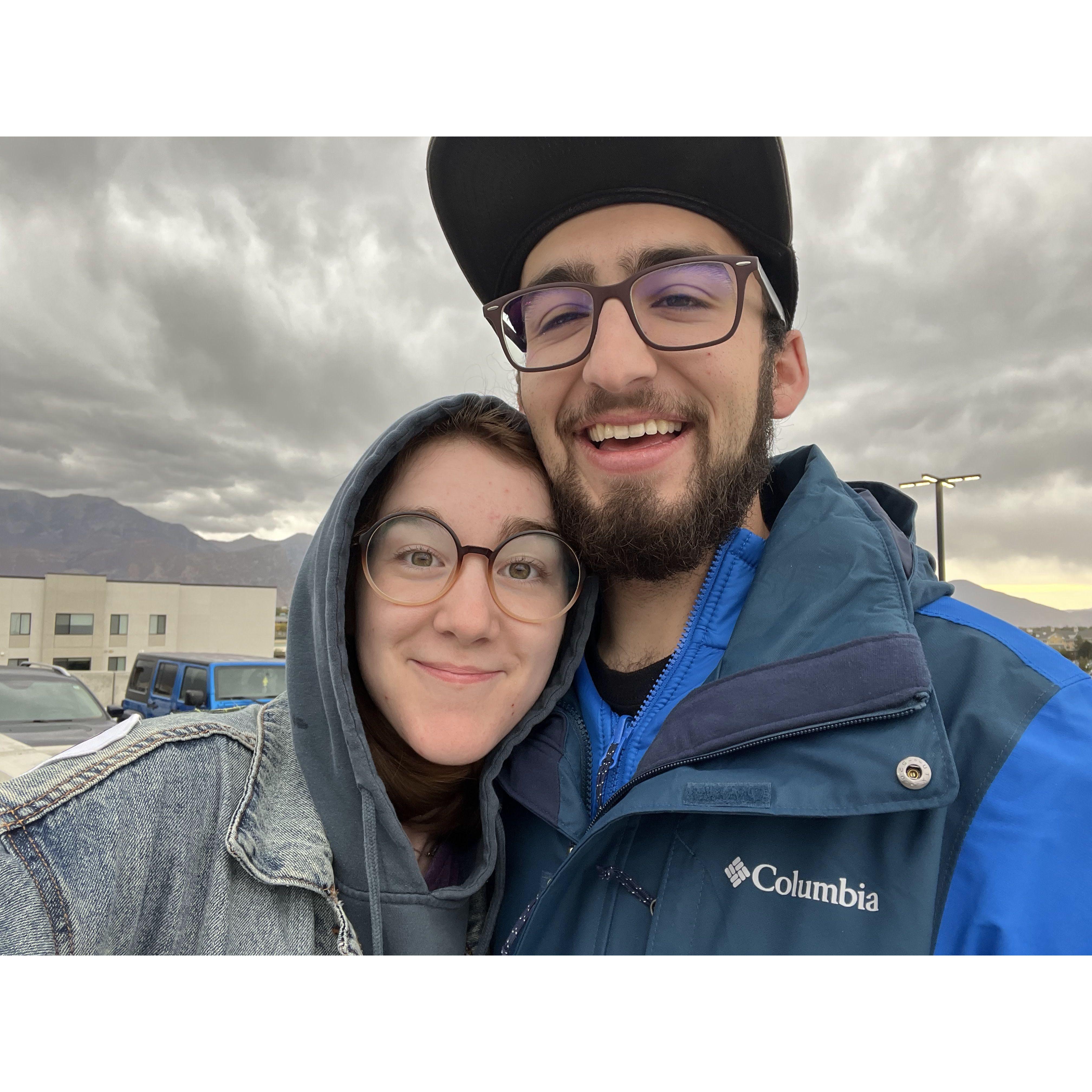 This was taken a few hours after Sylvia finally stopped fighting her feelings and kissed Gavin