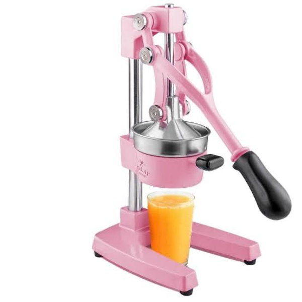 Cast Iron Juicer in color pink