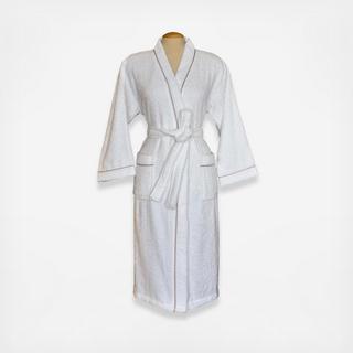 Terry Kimono Bathrobe with Binding