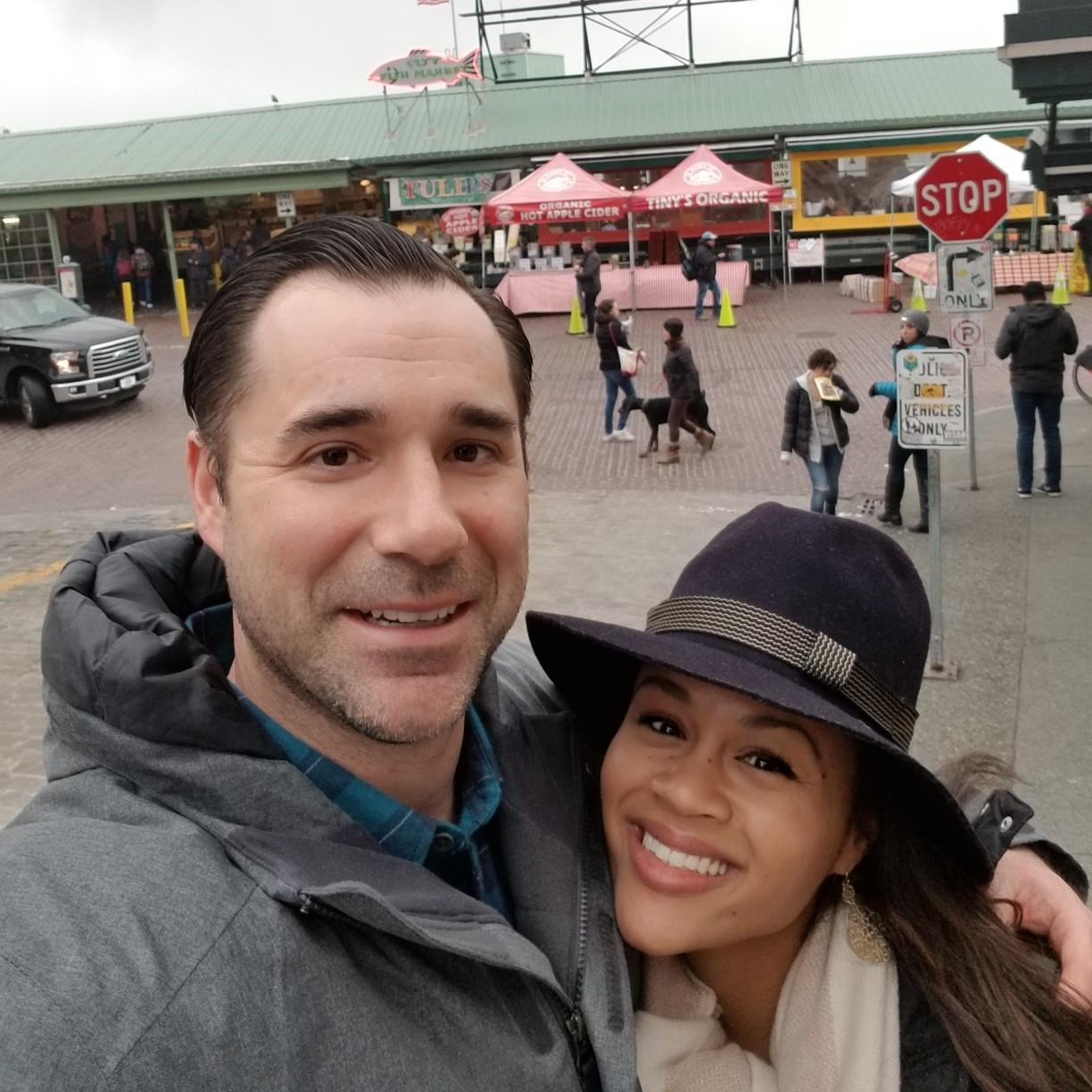 Seattle Public Market...mmm seafood!