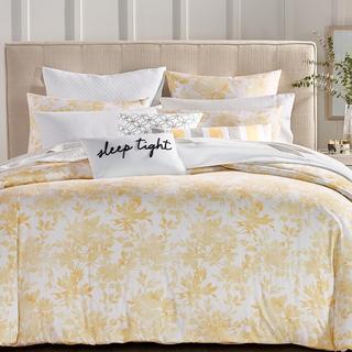 Charter Club - Watercolor Leaf 3-Piece Duvet Cover Set