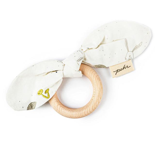 On The Go Teether - Yellow stripe