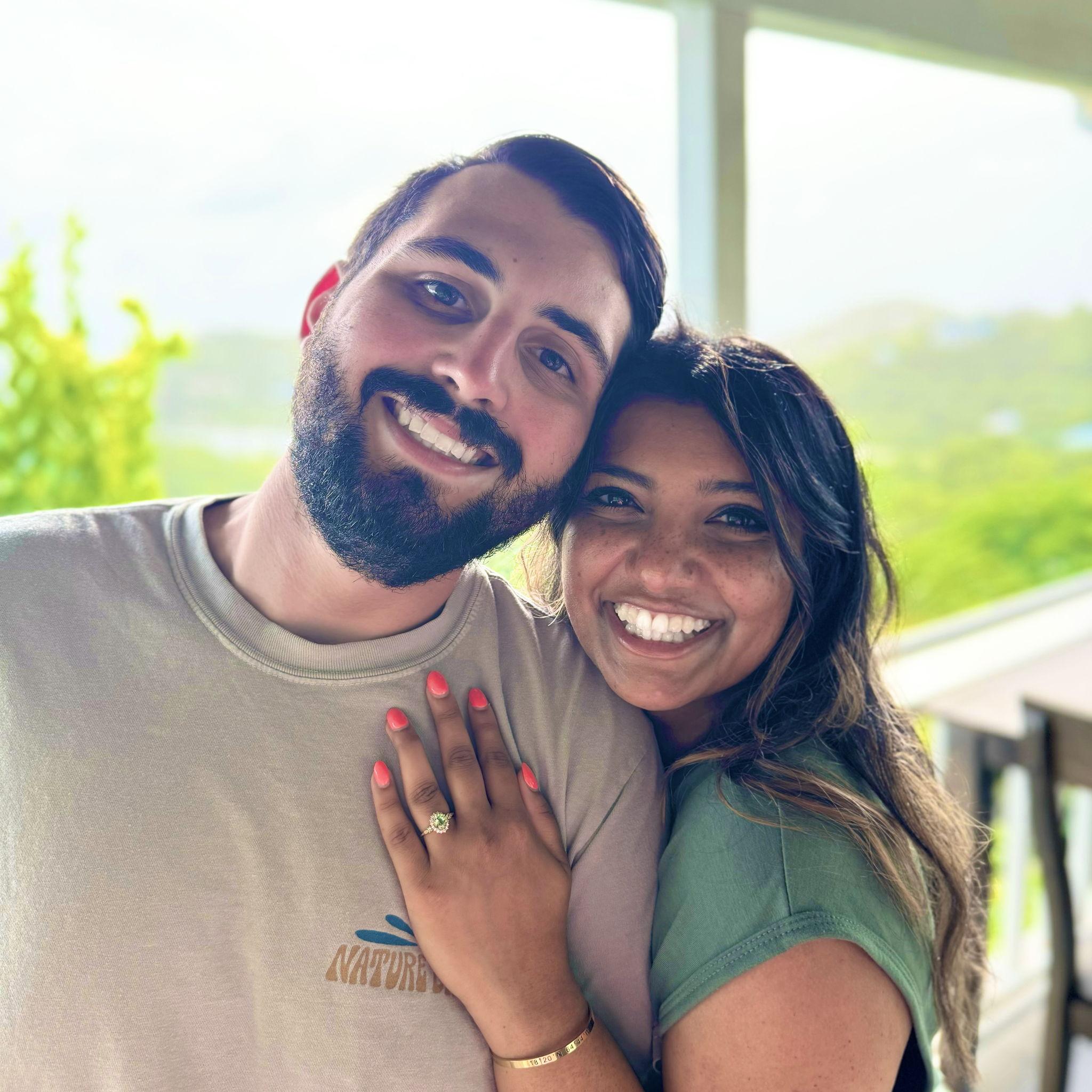 The day Nick proposed!! June 2024 <3