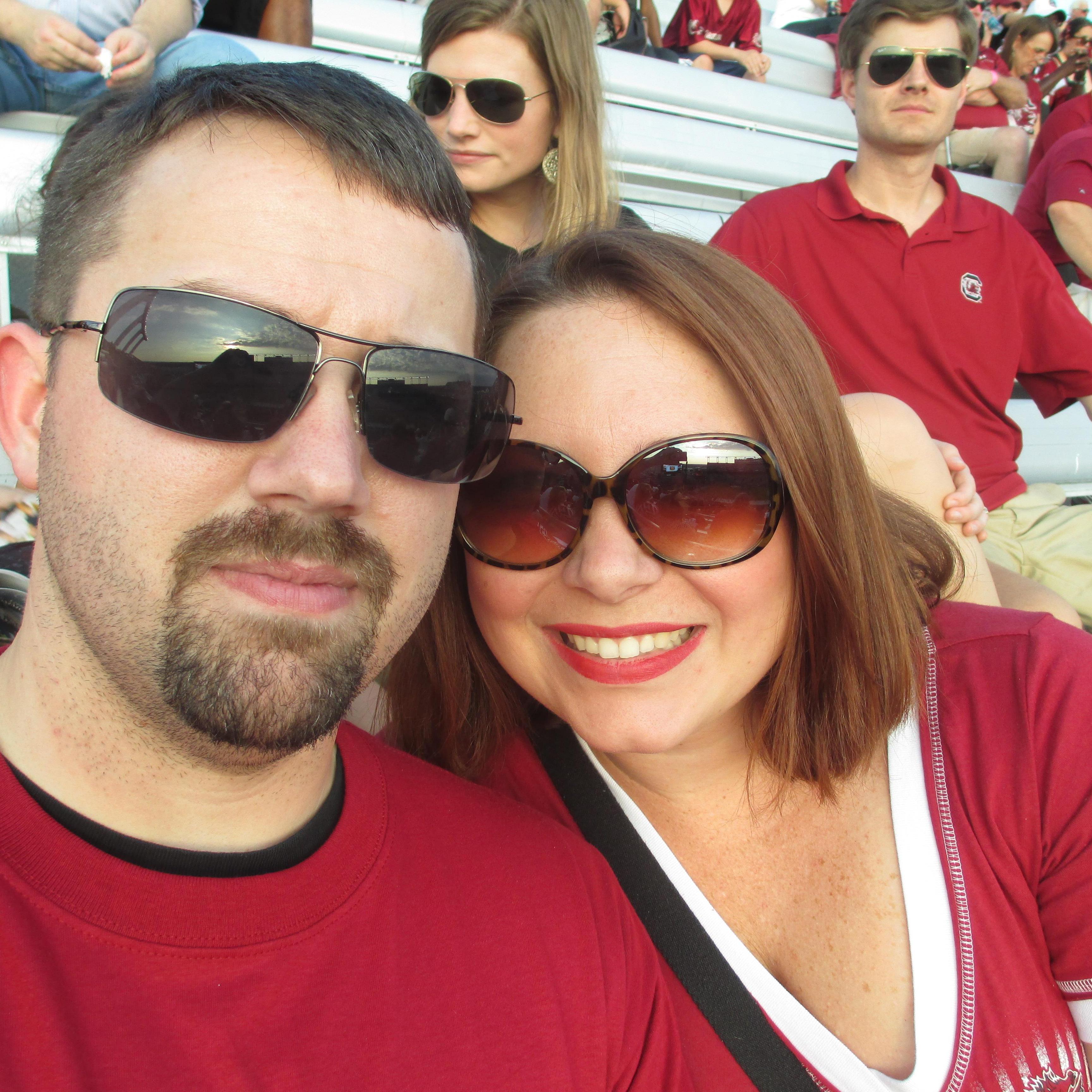 My first Gamecock Game. 2013
