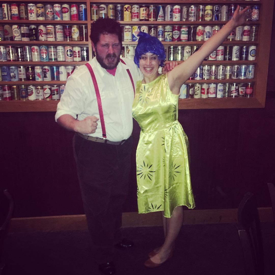 Anger & Joy, your friendly emotions at your service! Dress up fun for a best friends wedding!
~2016