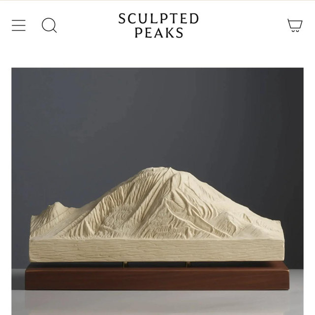 Mount Rainier Sculpture (View from Seattle)