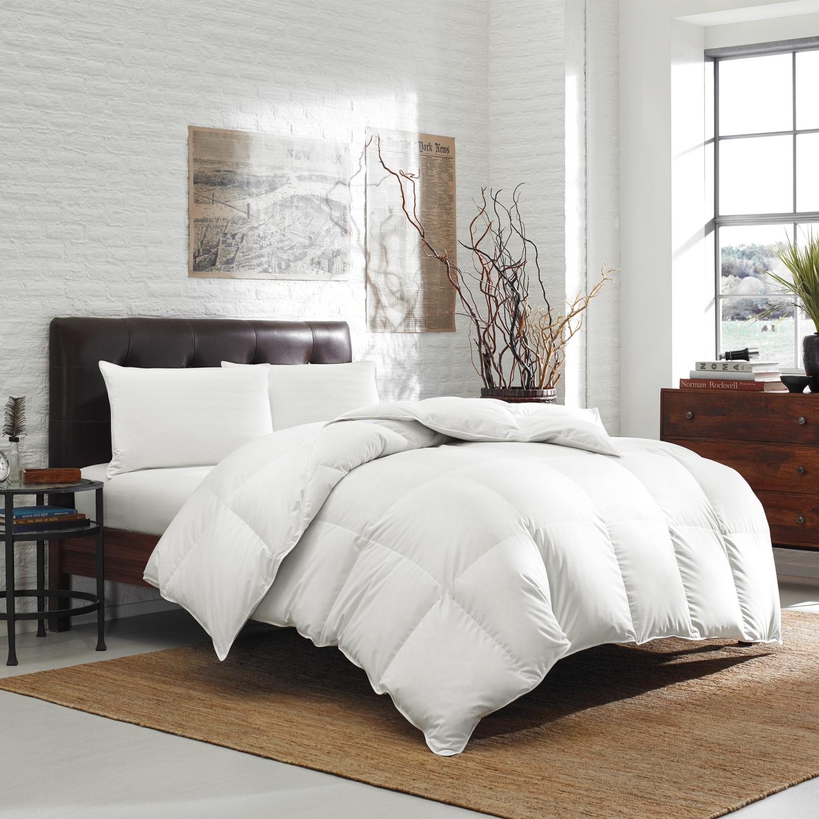 swift home Twin Size All Season Ultra Soft Down Alternative Single Comforter,  White ADC-WHI-T - The Home Depot