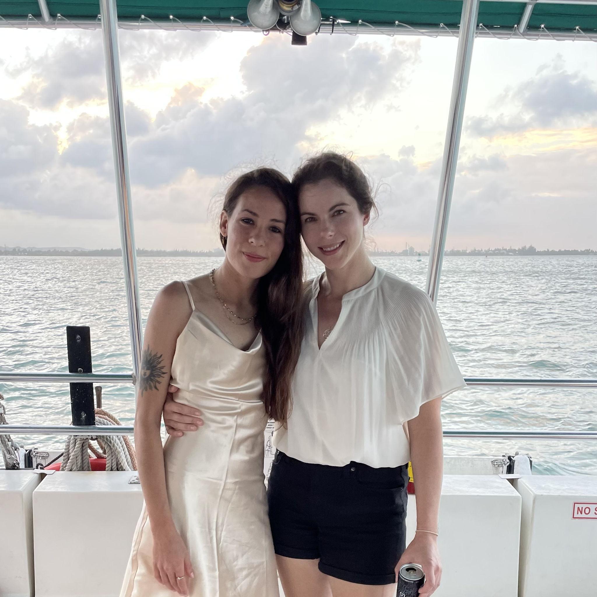On a boat tour in Puerto Rico (2022)