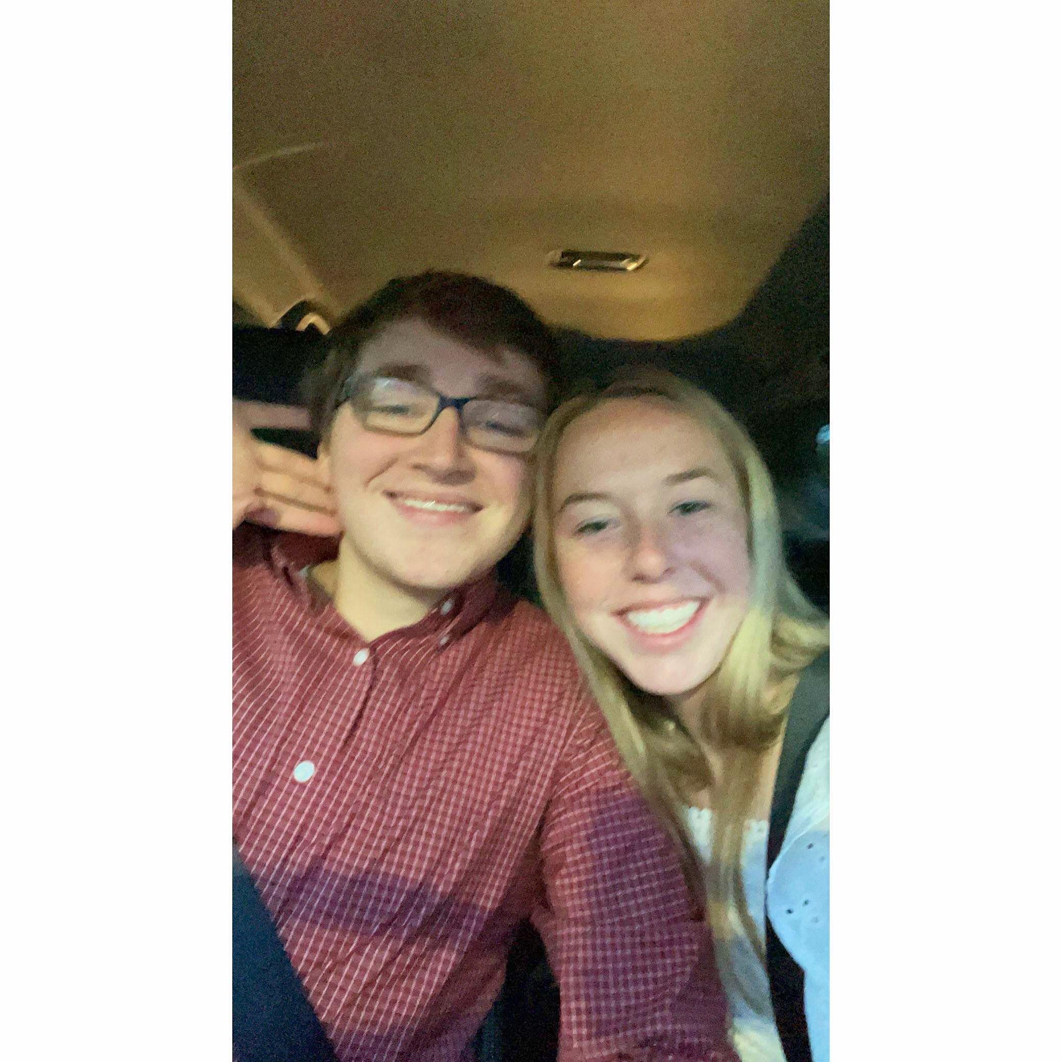 A date night 
August 2021