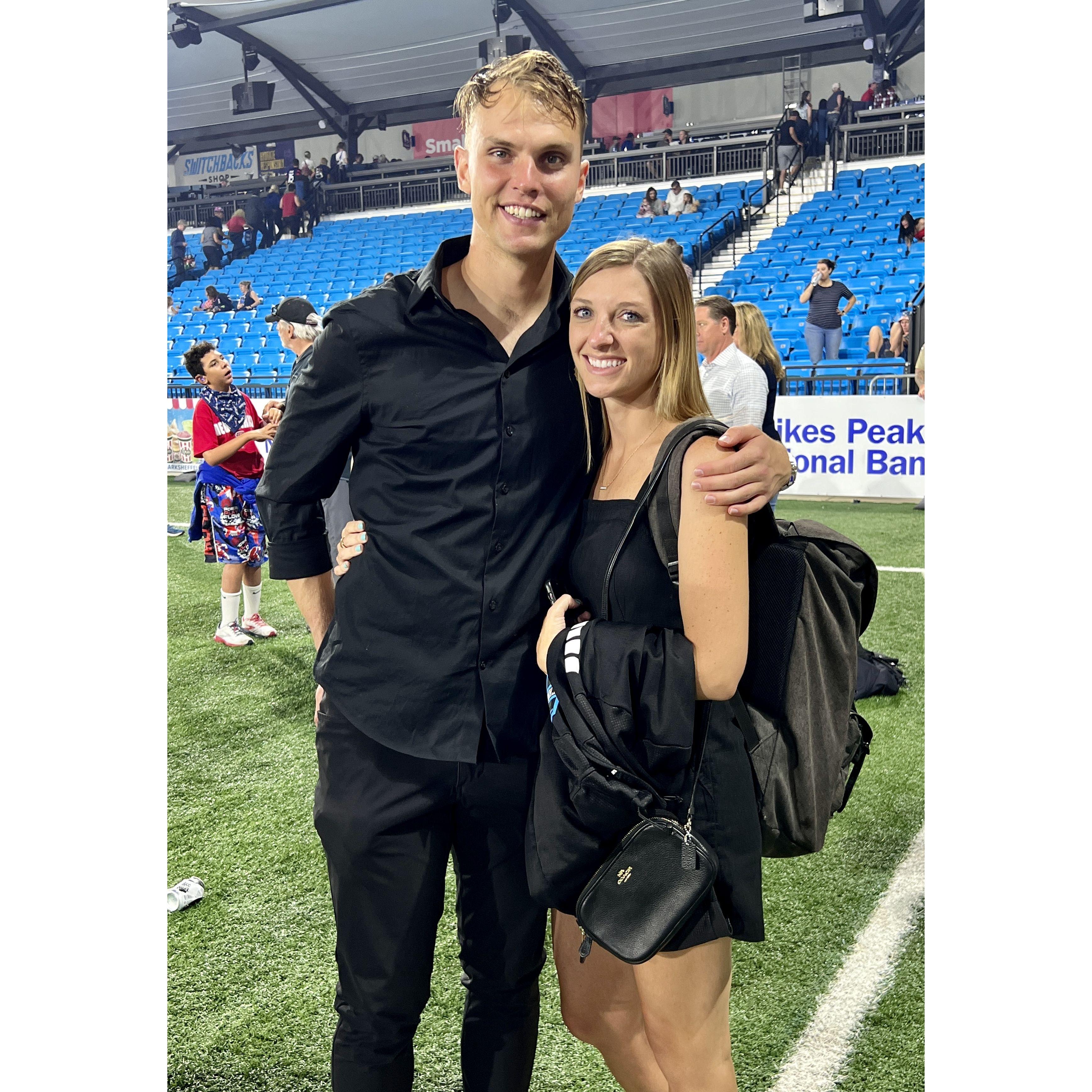 Switchbacks Soccer Game - Colorado Springs, CO