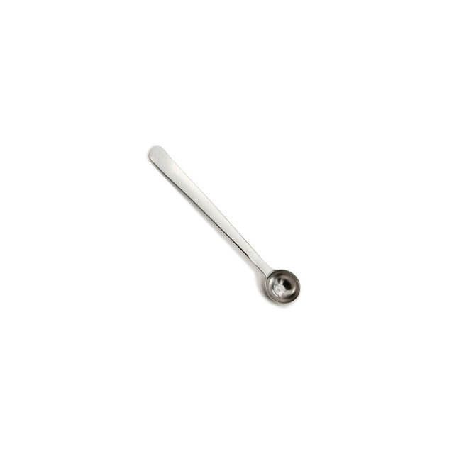 Norpro 7-Inch Stainless Steel Olive Serving Spoon and Cherry Scoop with Drain Holes, Silver