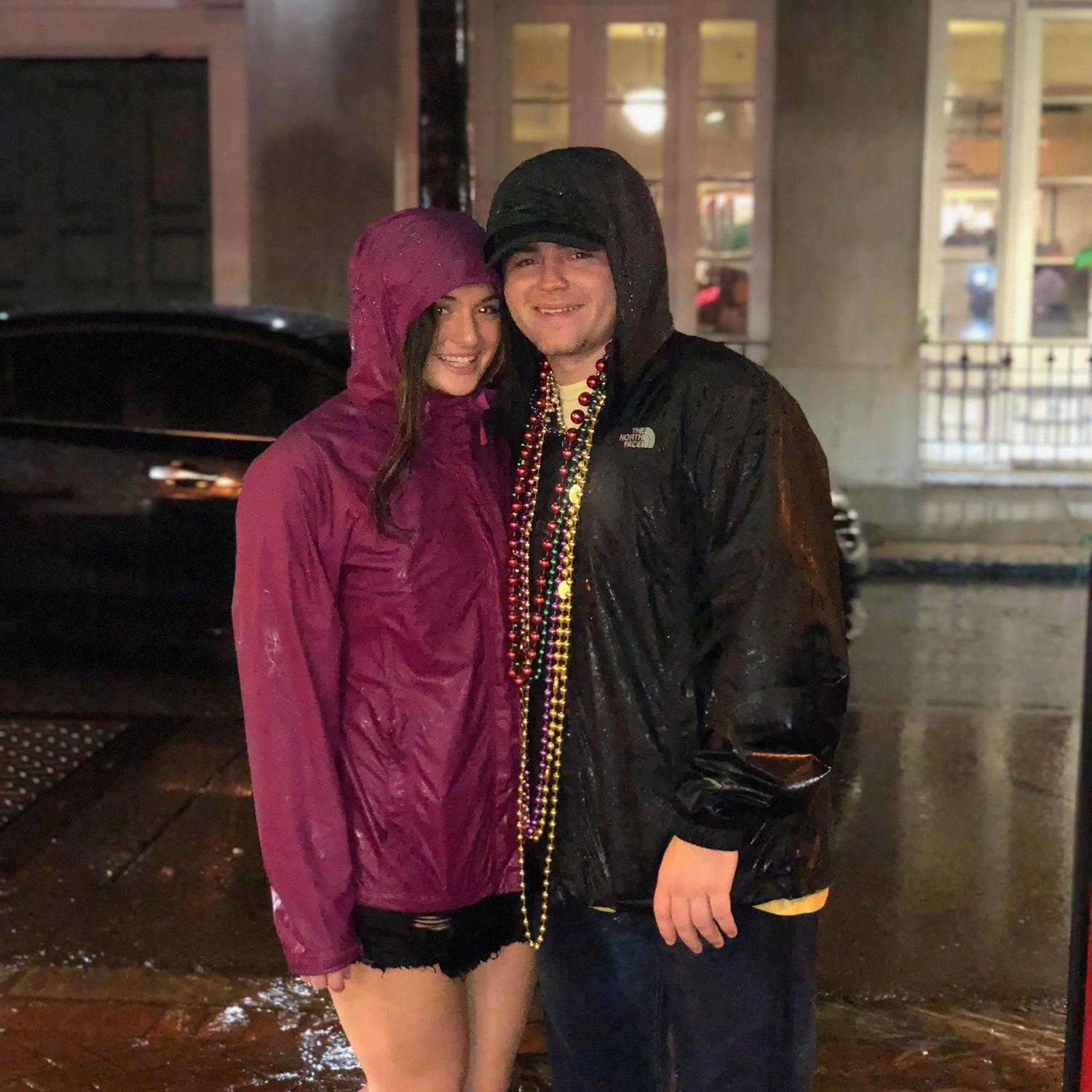 One of the many rainy nights exploring New Orleans