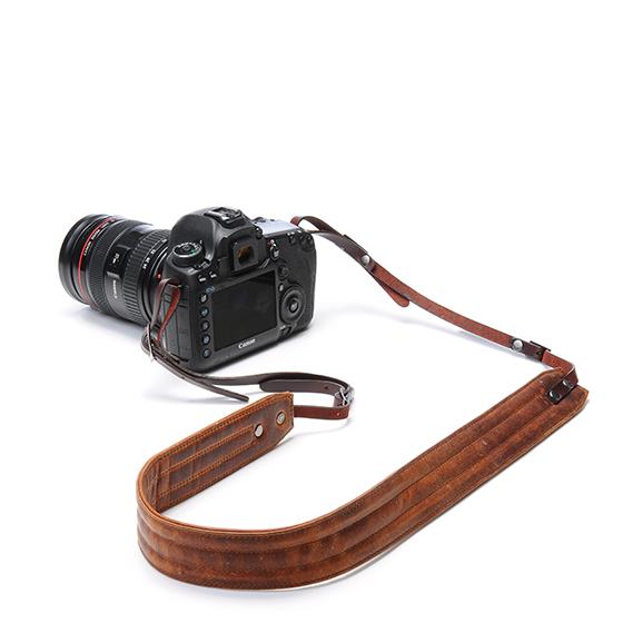 ONA | The Leather Presidio Camera Strap - Antique Cognac