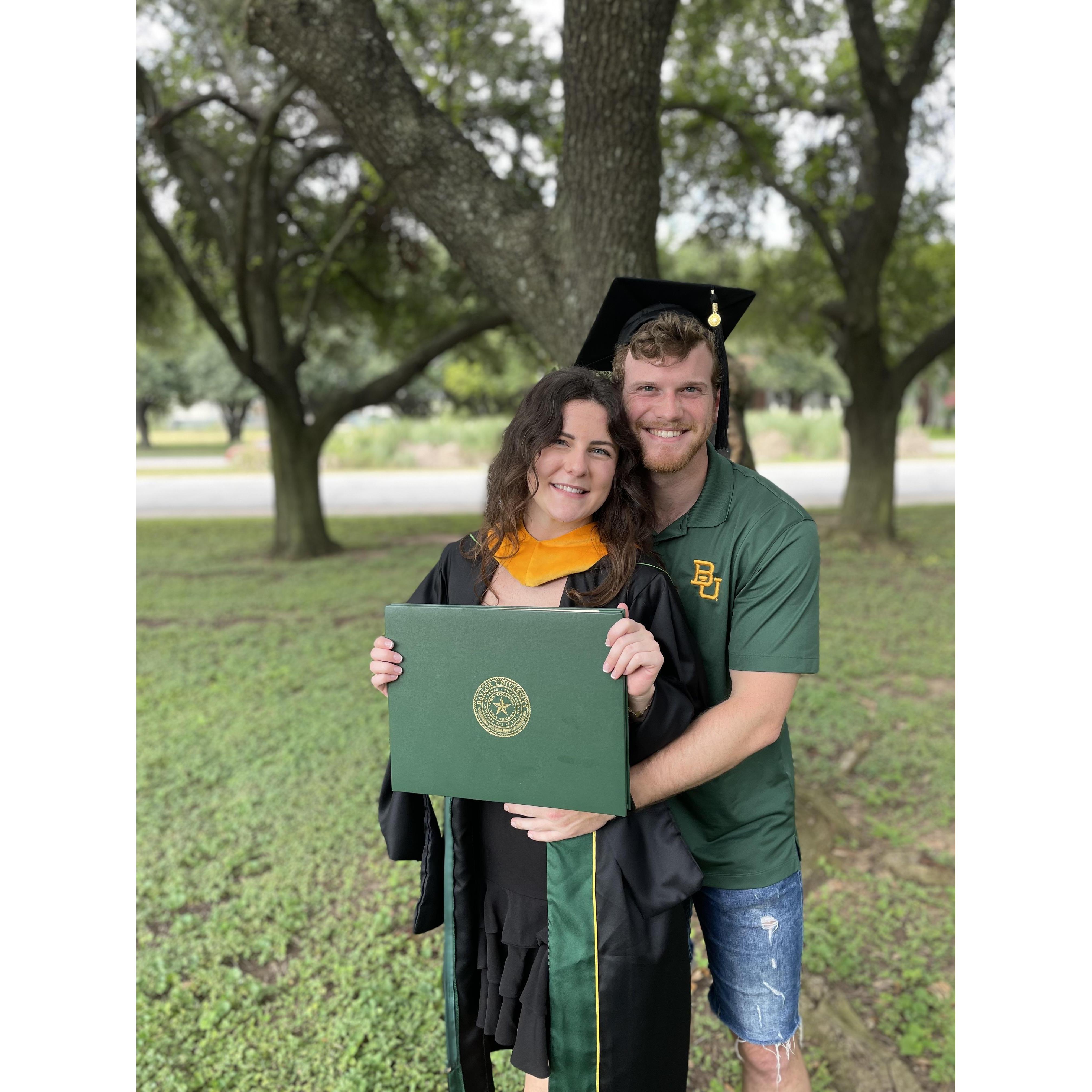 Baylor Masters graduation 2021!