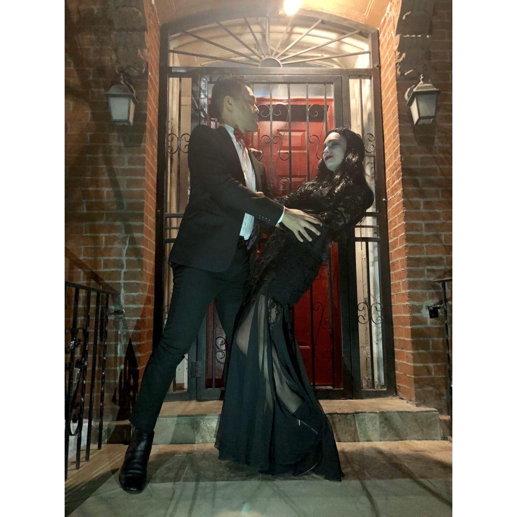 Halloween Night 1 - Morticia and Gomez Addams (2018)