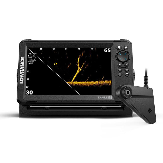Lowrance Eagle Eye 9" Fishfinder with Live Sonar, Chirp Sonar and DownScan with Fish Reveal