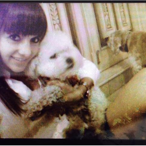 Yes, bangs were a thing... But these are now and forever my two angels, Pinky and Picolino.