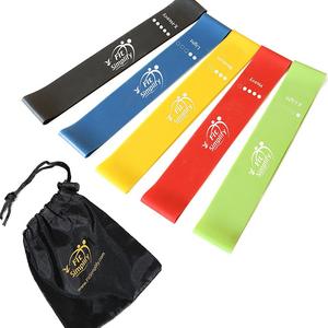 Fit Simplify Resistance Loop Exercise Bands with Instruction Guide, Carry Bag, EBook and Online Workout Videos, Set of 5