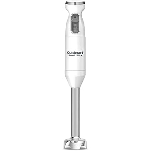 Cuisinart Hand Blender, Smart Stick 2-Speed - Powerful & Easy to Use Stick Immersion Blender for Shakes, Smoothies, Puree, Baby Food, Soups & Sauces, Stainless Steel, CSB-175P1