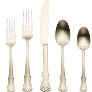 Oneida James Street Champagne 20-Pc. Flatware Set