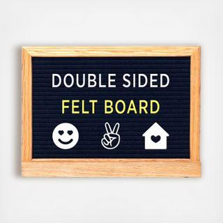 Double-Sided Felt Letter Board