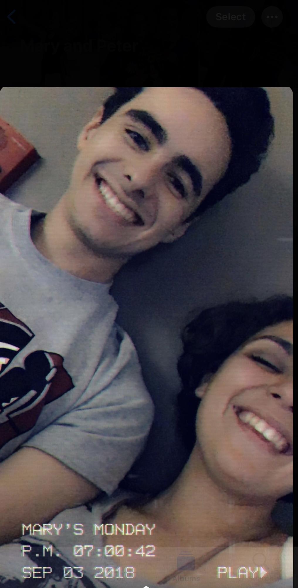 Only photo of us before we were a couple!

We met August 23rd, 2018 during the second day of freshman year classes!