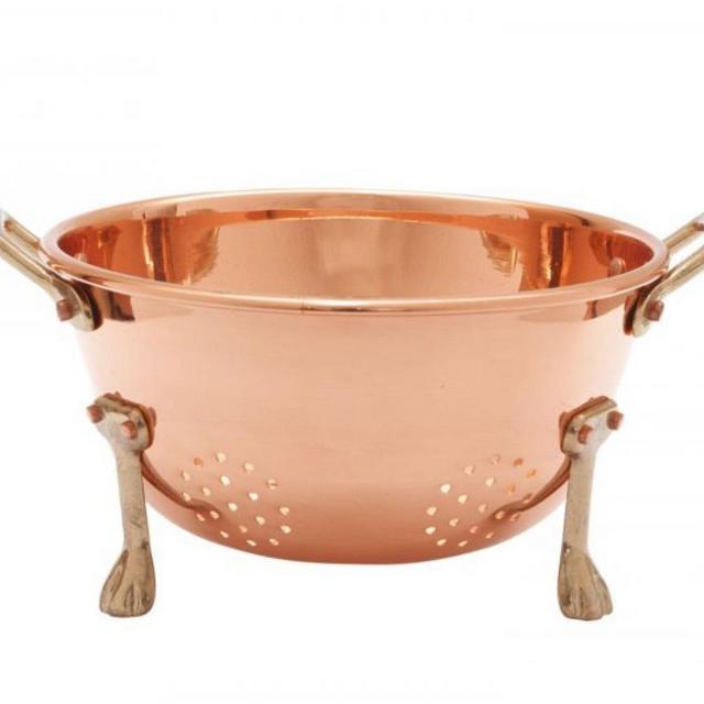 Old Dutch Copper Berry Colander