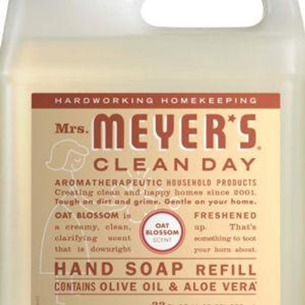 Mrs. Meyer's Liquid Hand Soap Refill, Oat Blossom, 33 OZ