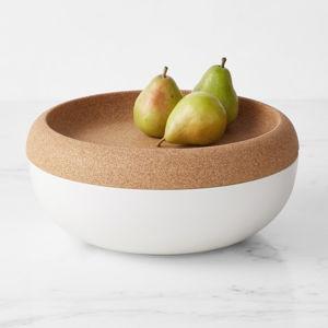 Food52 - Cream, Shallow Emile Henry Storage Bowl, French Ceramic