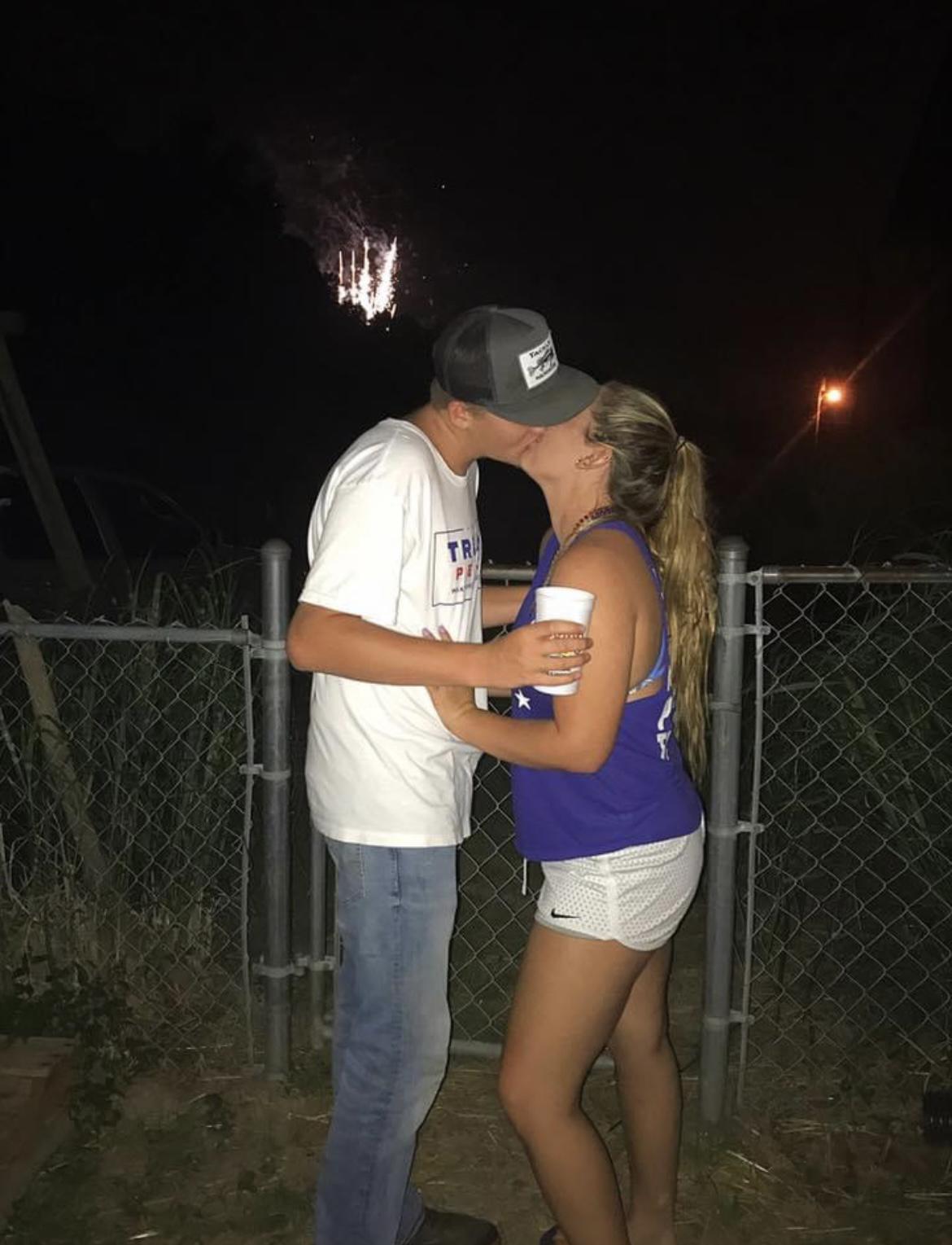One of our first pictures in 2017 when we first met. Started dating July 1st, 2017 π