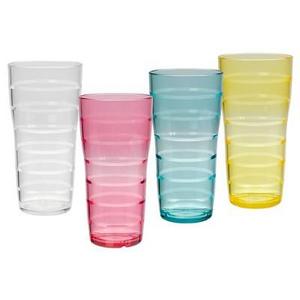 CreativeWare® 8pc Acrylic Lemonade Tumblers Multicolored
